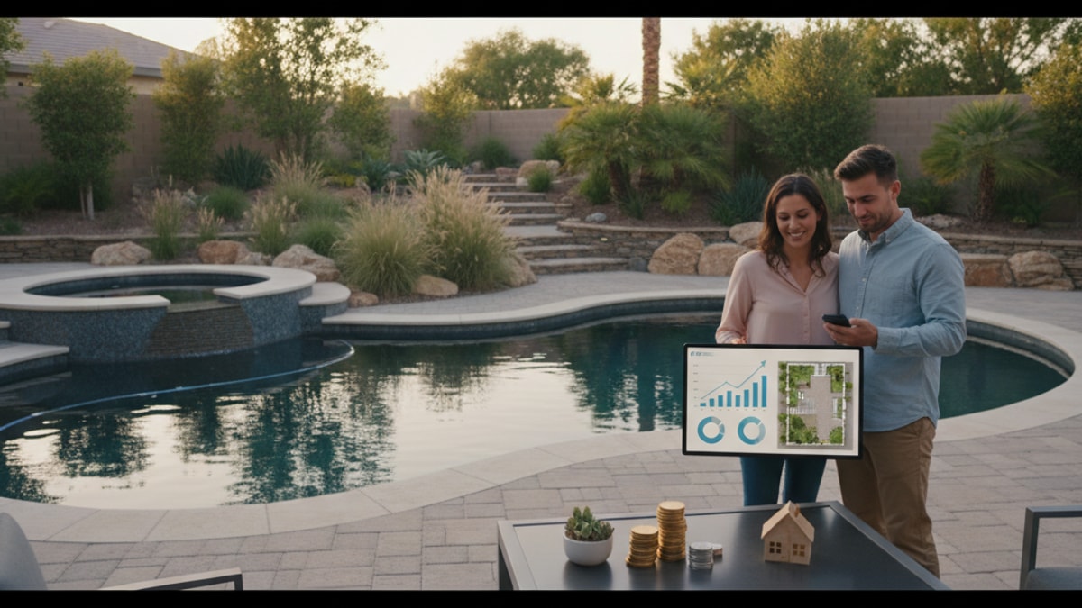Integrated pool and landscape design — Abshire Brothers Lawn & Landscape Rayne