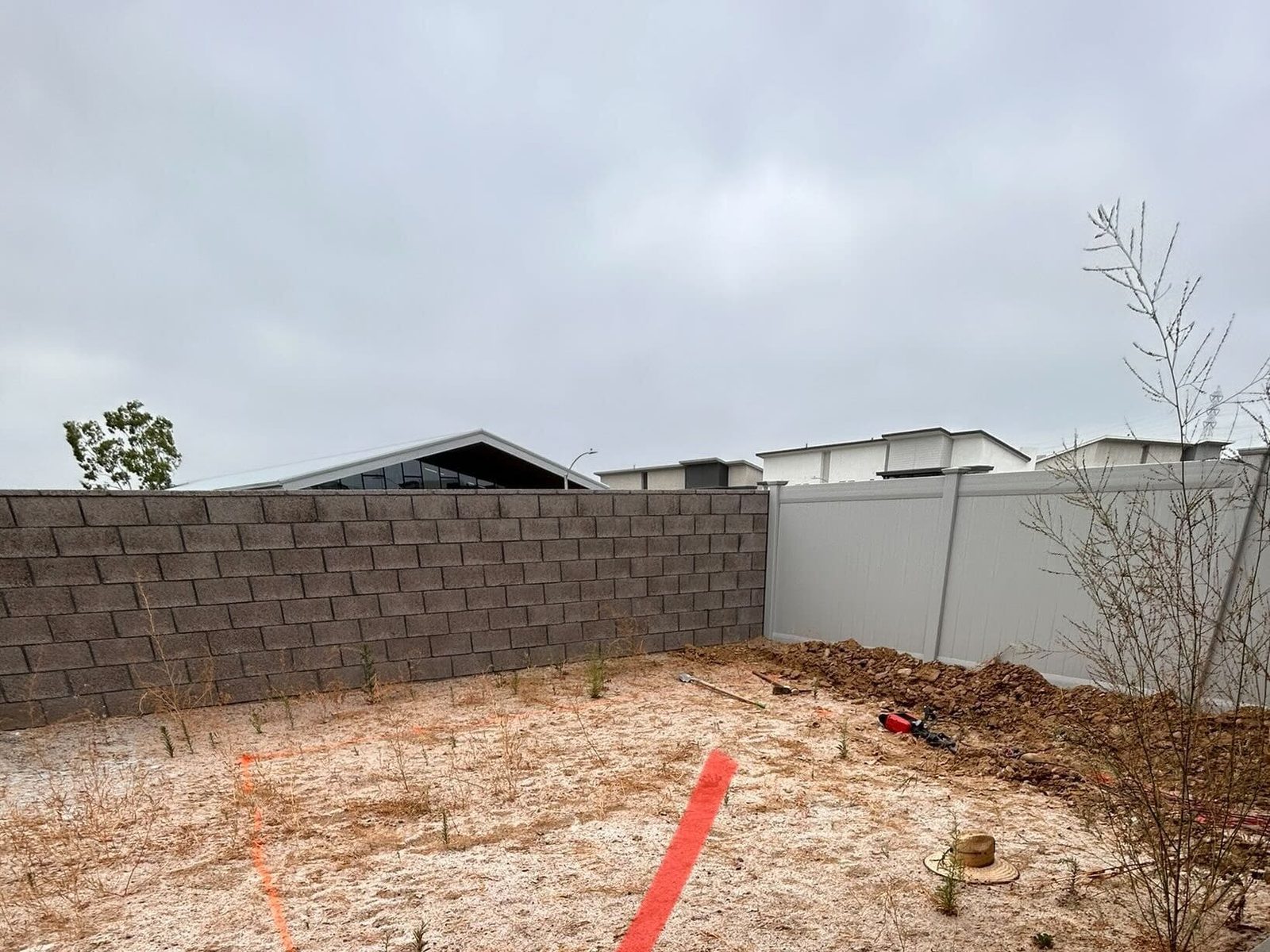 Before: Pergola & Patio Transformation